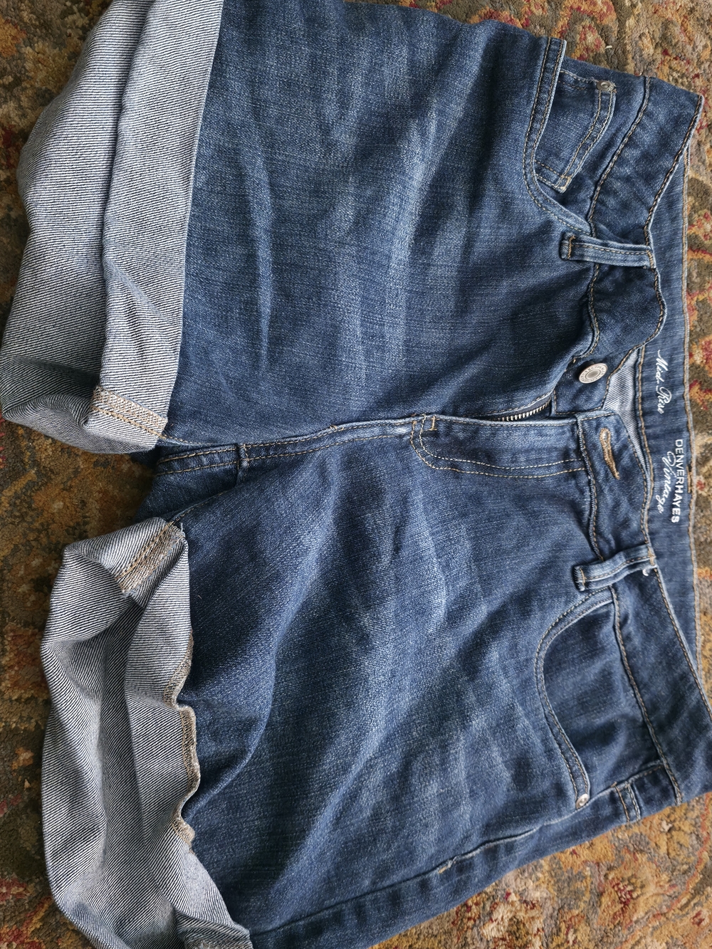 4/$25 Deal! Denver Hayes Light Blue Mid-Rise Denim Shorts